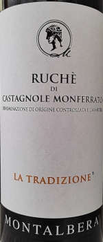Montalbera La Tradizione 2019, DOCG Ruché di Castagnole Monferrato, Rotwein, trocken, 0,75l